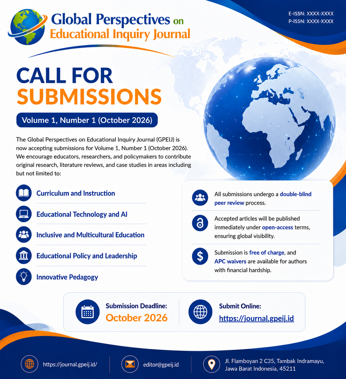 Global Perspectives on Educational Inquiry Journal (GPEIJ)